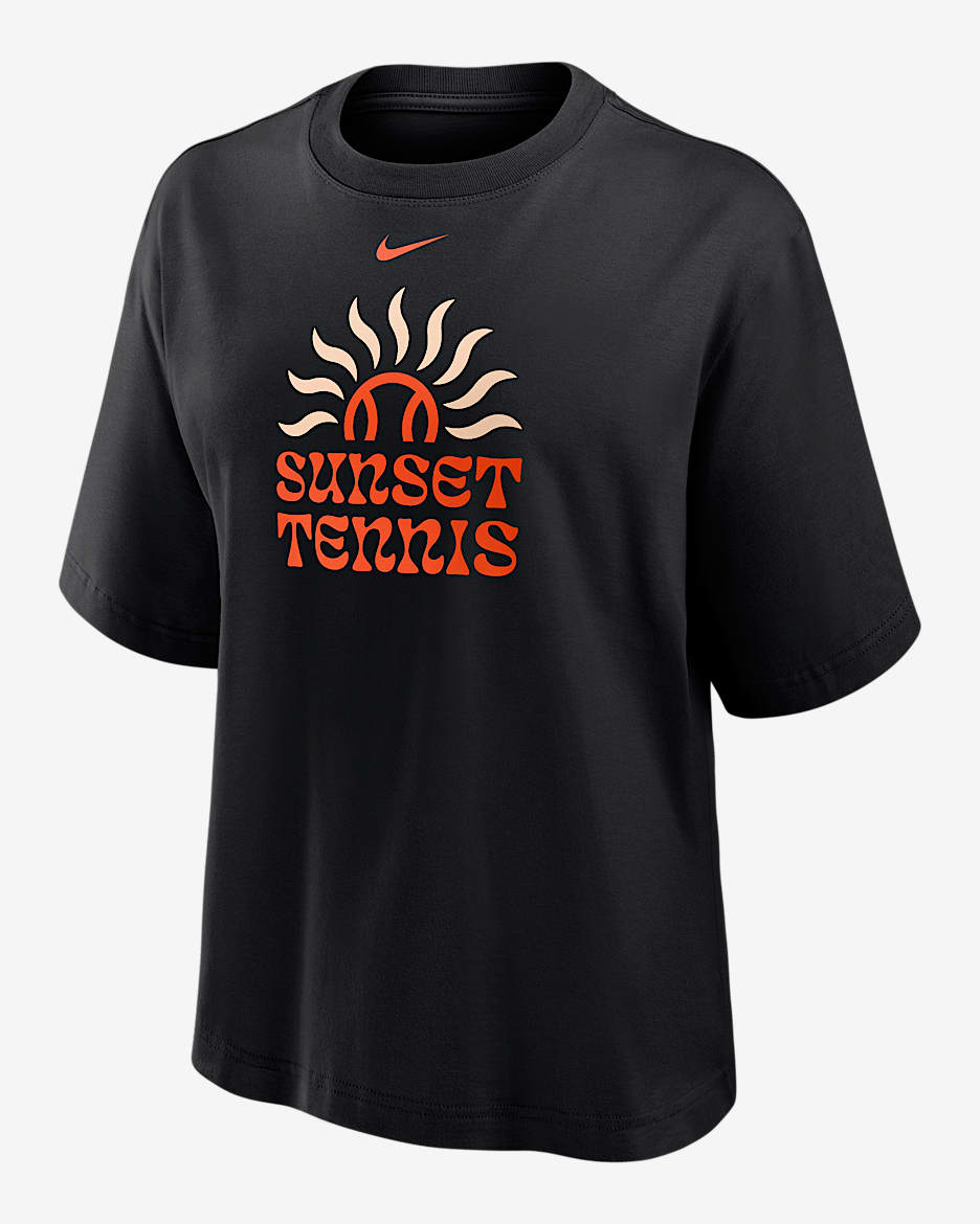 【Nike】★Tシャツ★ Women's Tennis T-Shirt Nike Women's Tennis Boxy T-Shirt. Nike.com